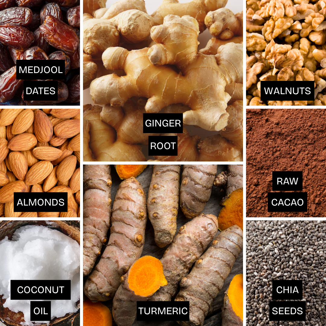 DATI Ginger & Turmeric Date Energy Bites