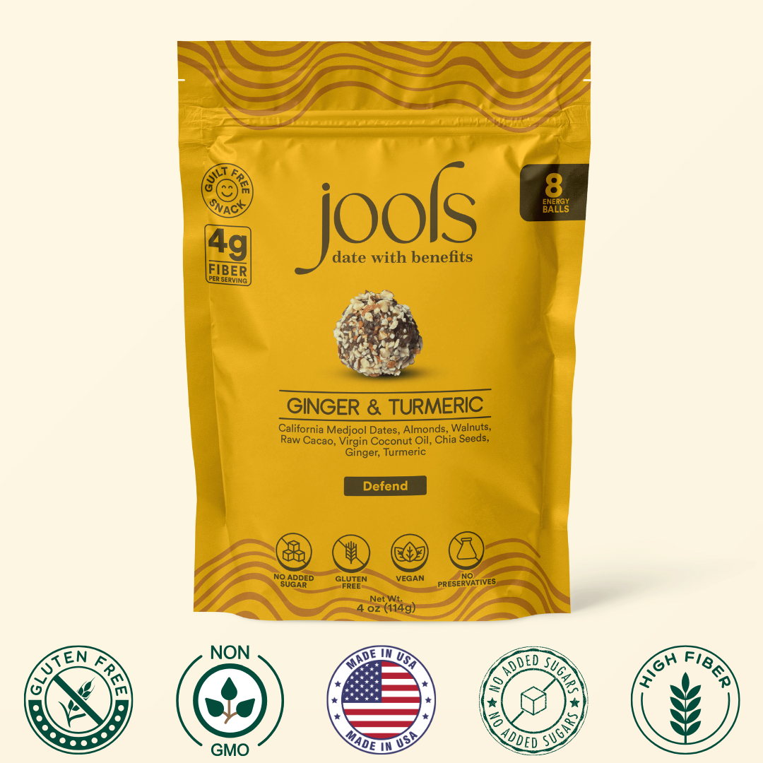 DATI Ginger & Turmeric Date Energy Bites